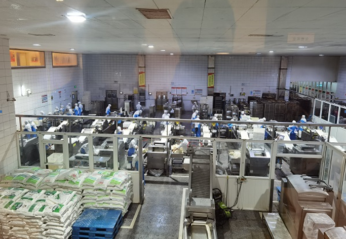 軍供公司：省軍區(qū)后勤保障局 省軍糧中心到遂行保障應急食品生產(chǎn)源頭考察調(diào)研