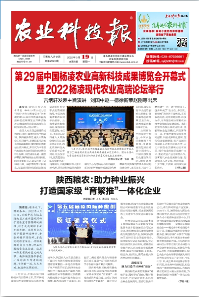 陜西糧農(nóng)：助力種業(yè)振興 打造國家級(jí)“育繁推”一體化企業(yè)